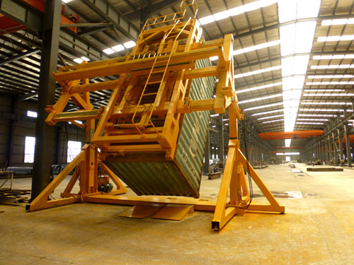 集装箱翻转机