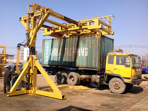 集装箱翻转机