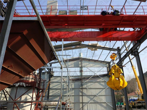 双梁抓斗起重机