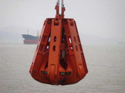 无线遥控多瓣抓斗