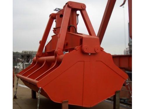 无线遥控双瓣抓斗