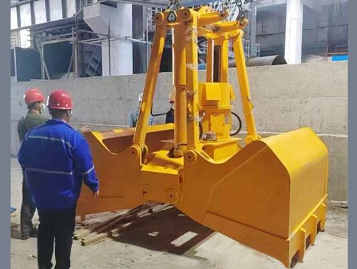 电动液压双瓣抓斗