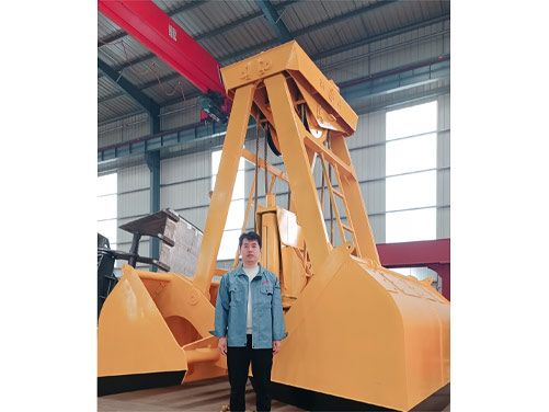 无线遥控双瓣抓斗